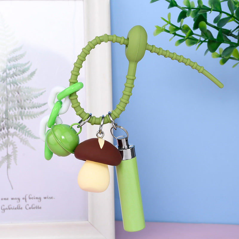 Wholesale Vegetable PVC Keychain